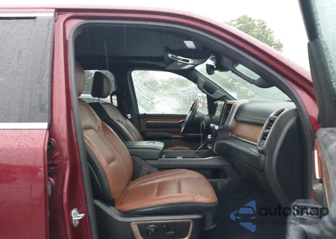 2019 Ram 1500 Longhorn 4X4 6'4 Box z USA, uszkodzony, nr VIN 1C6SRFST4KN563879